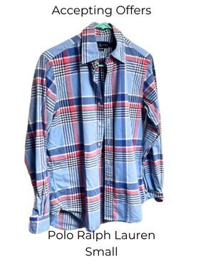 A. Ralph Lauren Shirt size Small